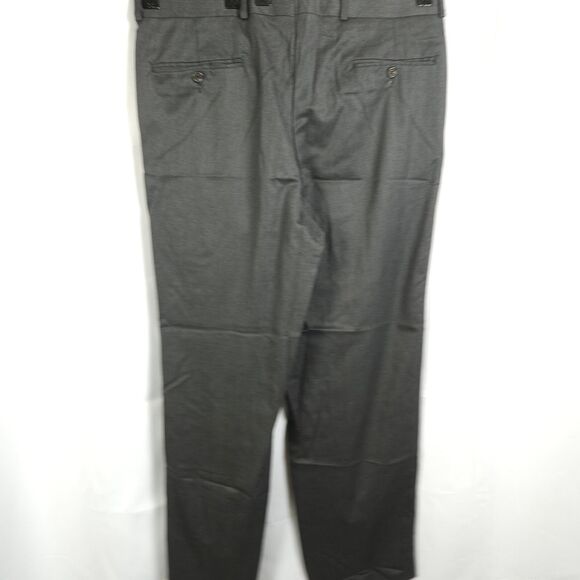 Chaps Ralph Lauren Mens 36x31 Gray Grey Super 120s Wool & Cashmere Dress Pants - Picture 2 of 7